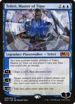 Teferi, Master of Time Magic Core Set 2021